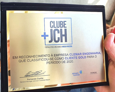 Clemar is honored as Gold client by Hitachi
